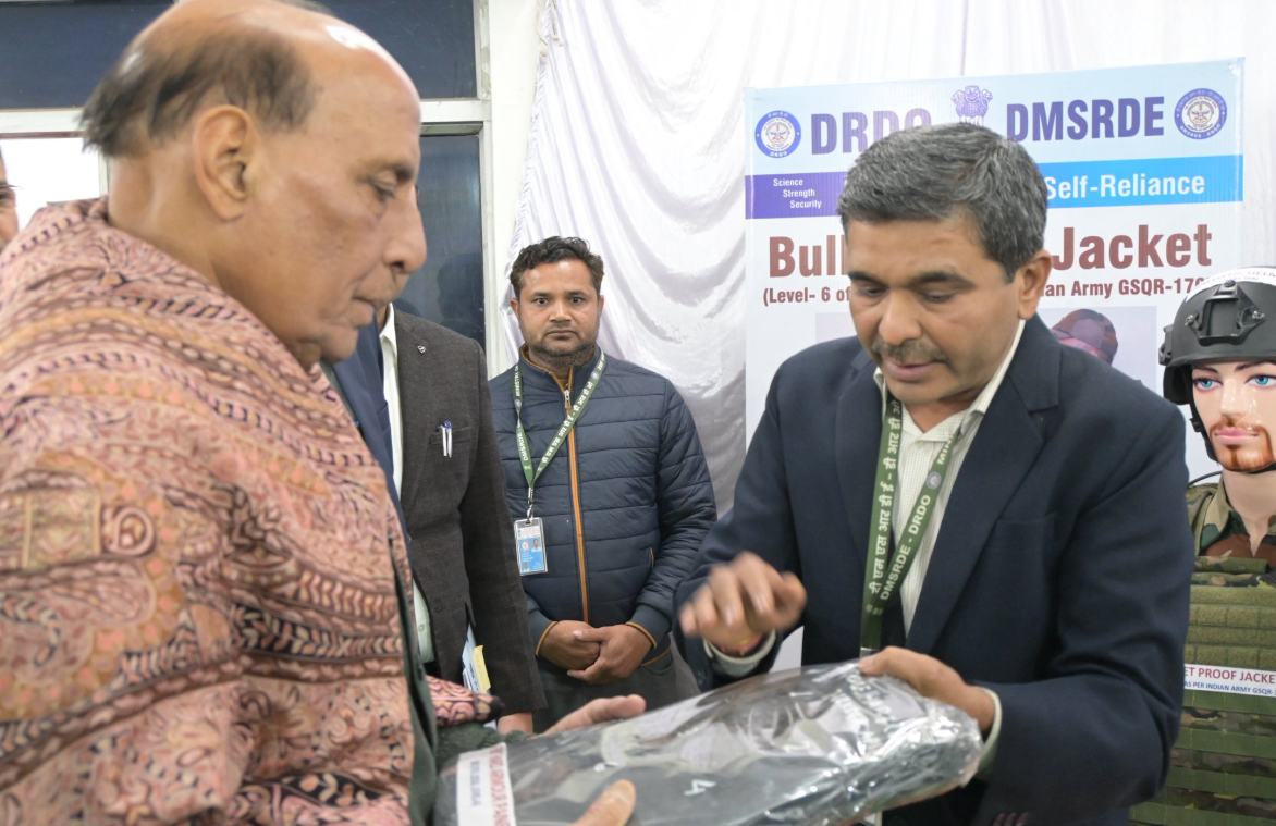 Rajnath Singh Reviews Defence Innovations